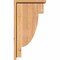 Ekena Millwork Alpine Smooth Corbel w/Backplate, Western Red Cedar, 5 1/2"W x 14"D x 26"H COR06X14X26ALP01SWR - alternate 3